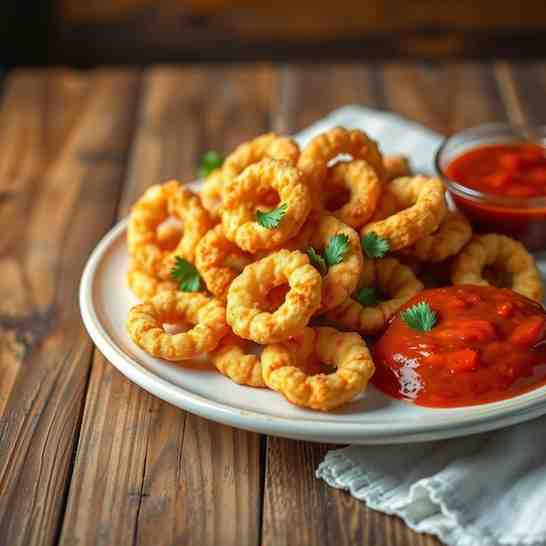 Crispy Frozen Calamari Rings - Gibraltar Fried Recipe